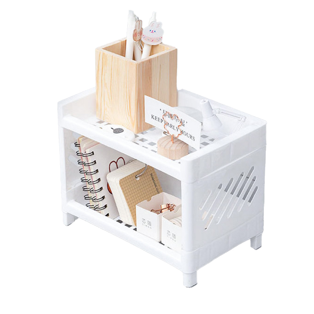 [ Pure Sleep ] Minimalist Two-Tier Storage Rack  , , large