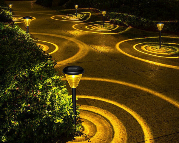 太陽能科幻草坪燈, , large