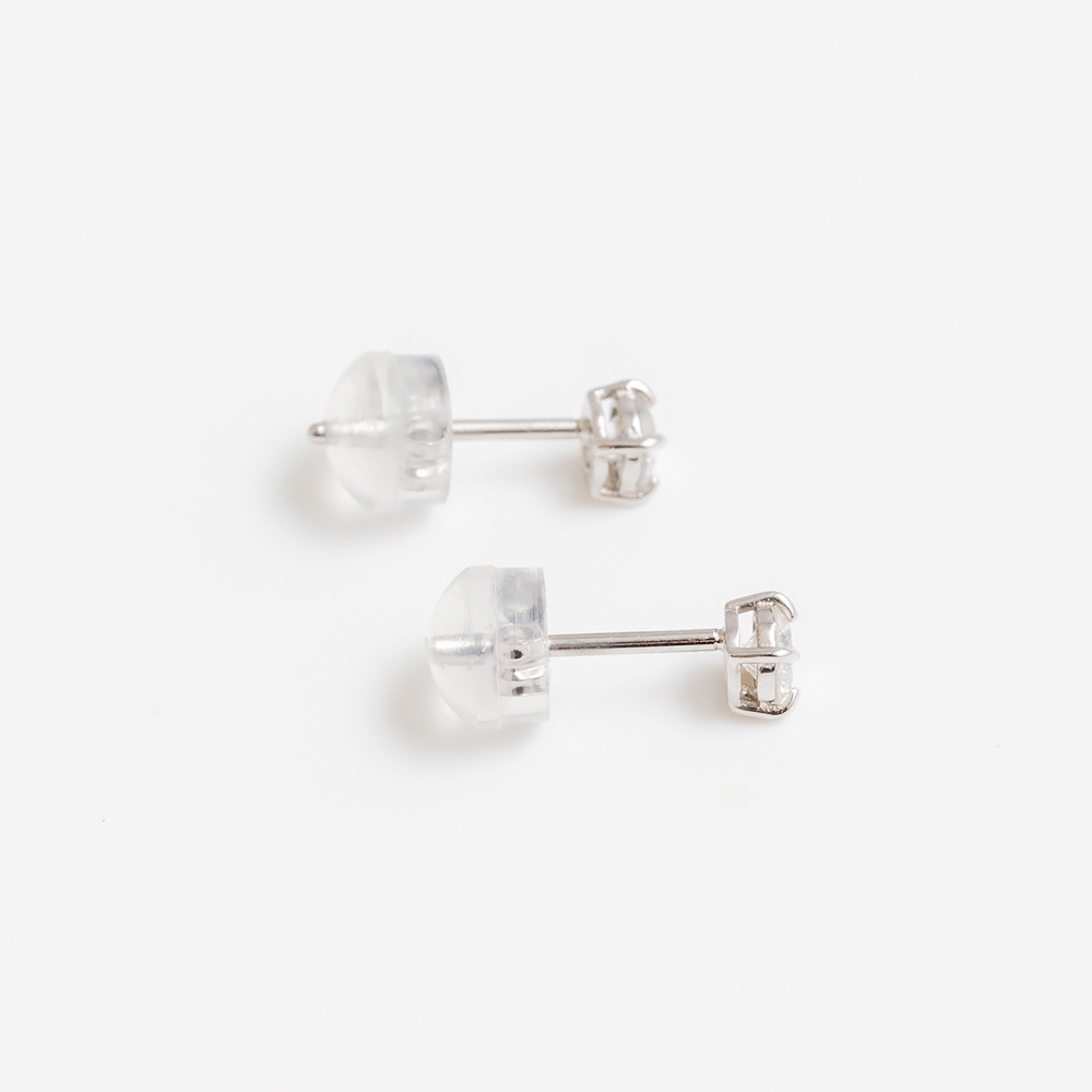 【真鑽耳環】A'jane 鉑金 恆光 鑽石耳針 A022503-010, , large