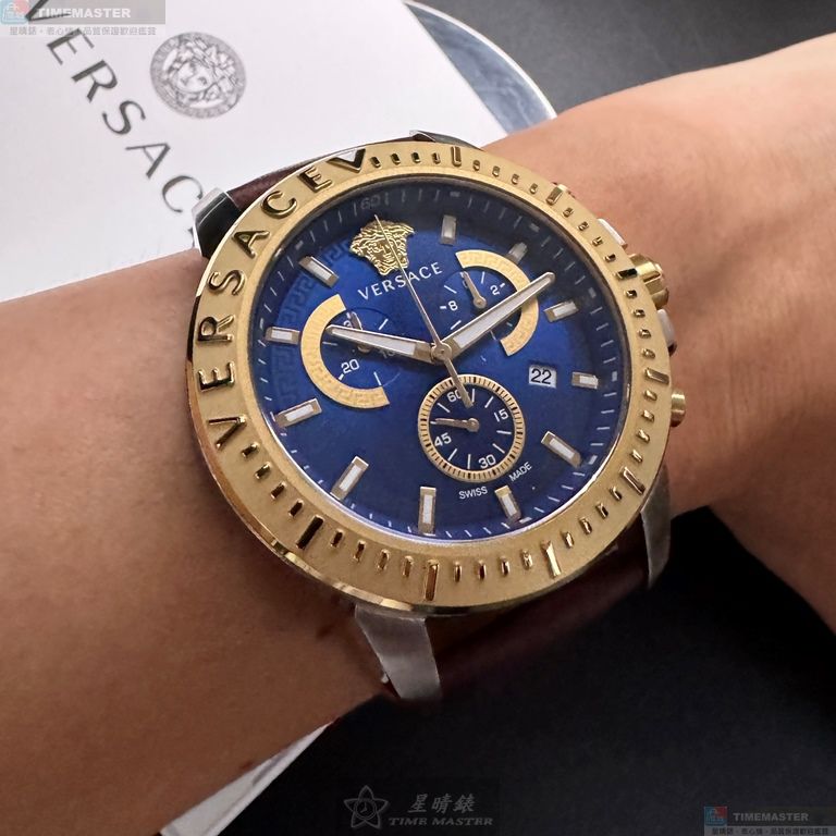 [TIMEMASTER] VERSACE watch, 46mm, VS11331, , large