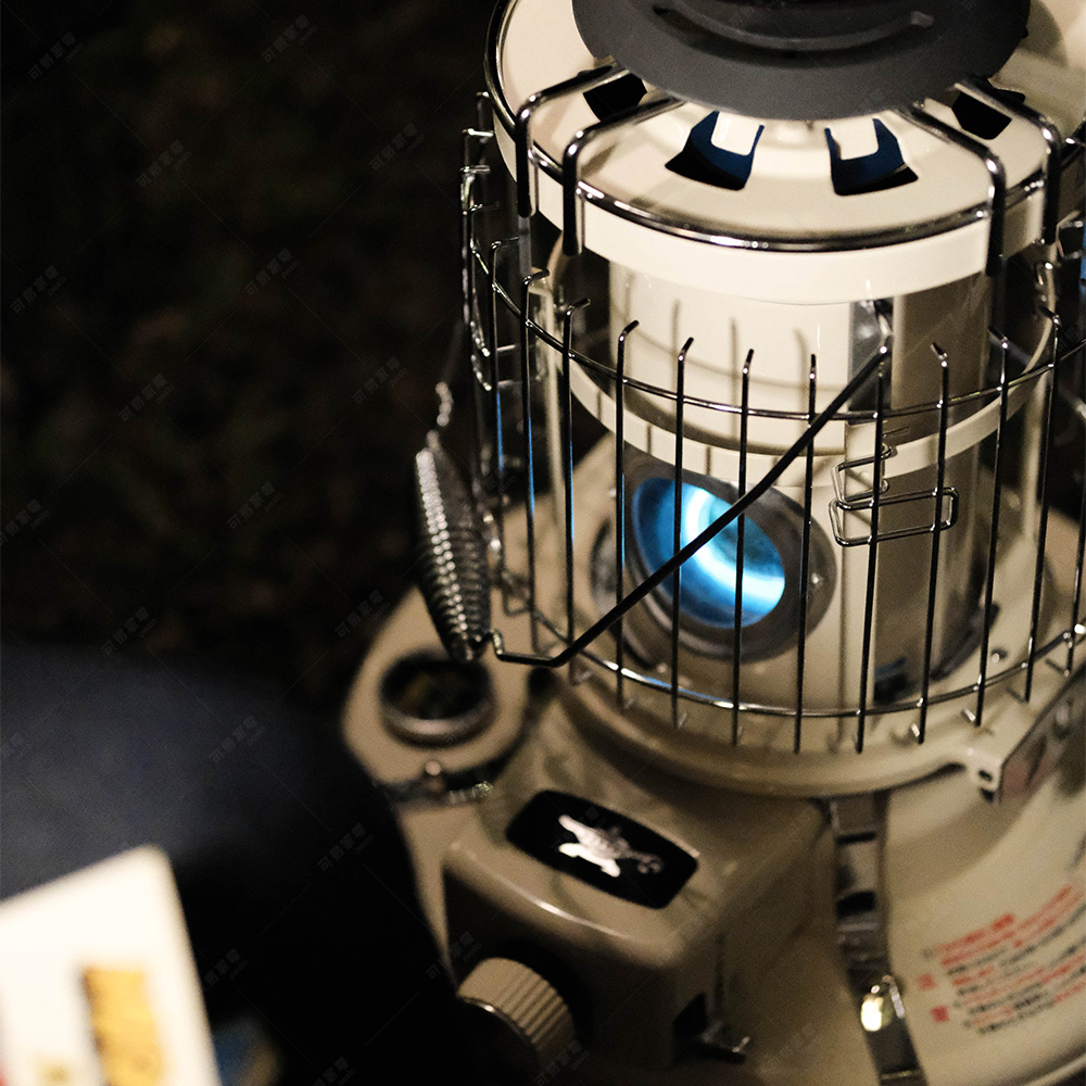 【可易家電】日本千石阿拉丁 精品級藍焰煤油暖爐 BF-4001-W(簡約白), , large