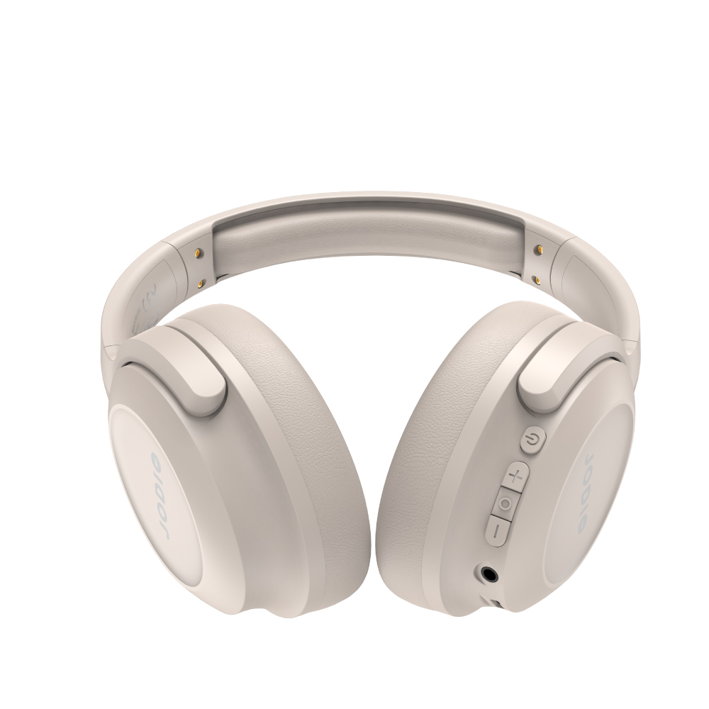 【固士特】JODIO K3藍牙行動KTV耳機_奶茶色(送專屬收納包，顏色隨機), , large