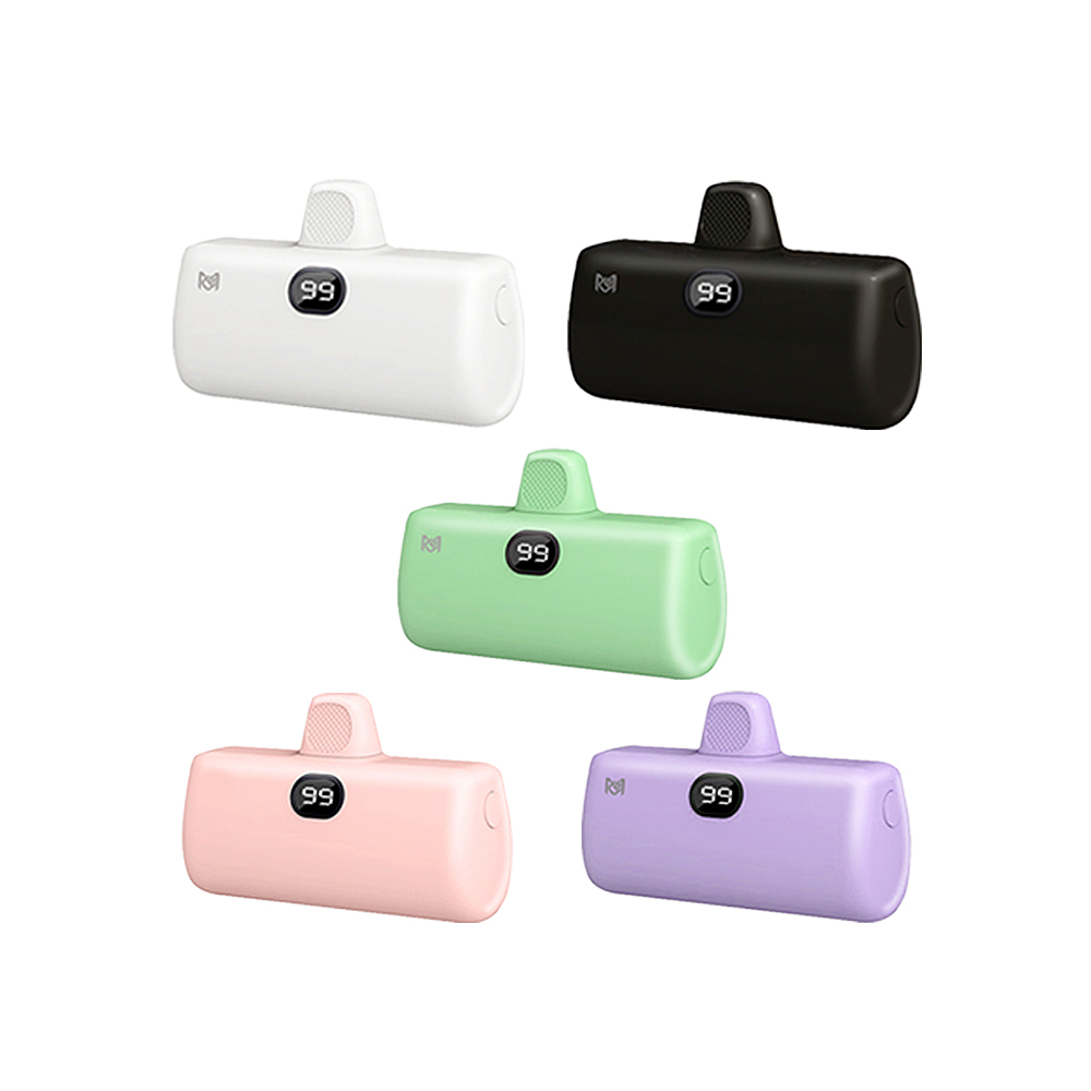 【Besthot】MCK科技 5000mAh Type-C直插式口袋行動電源－五色可選, 顏色隨機, large