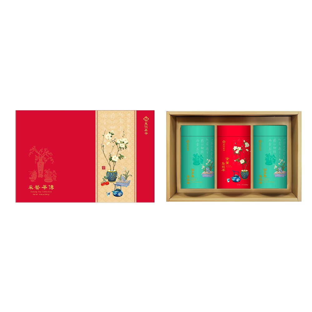 天仁采藝茶傳禮盒240g, , large
