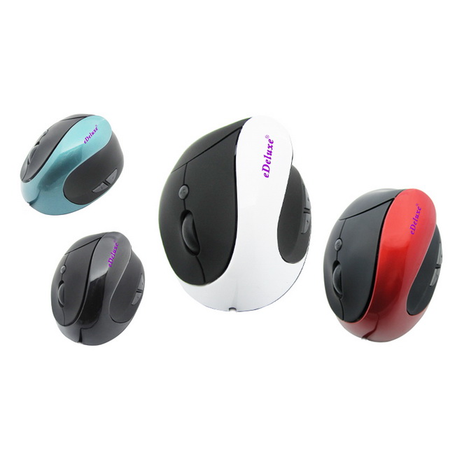 【eDeluxe】ER-W103舒適款專業人體工學垂直無線滑鼠, , large
