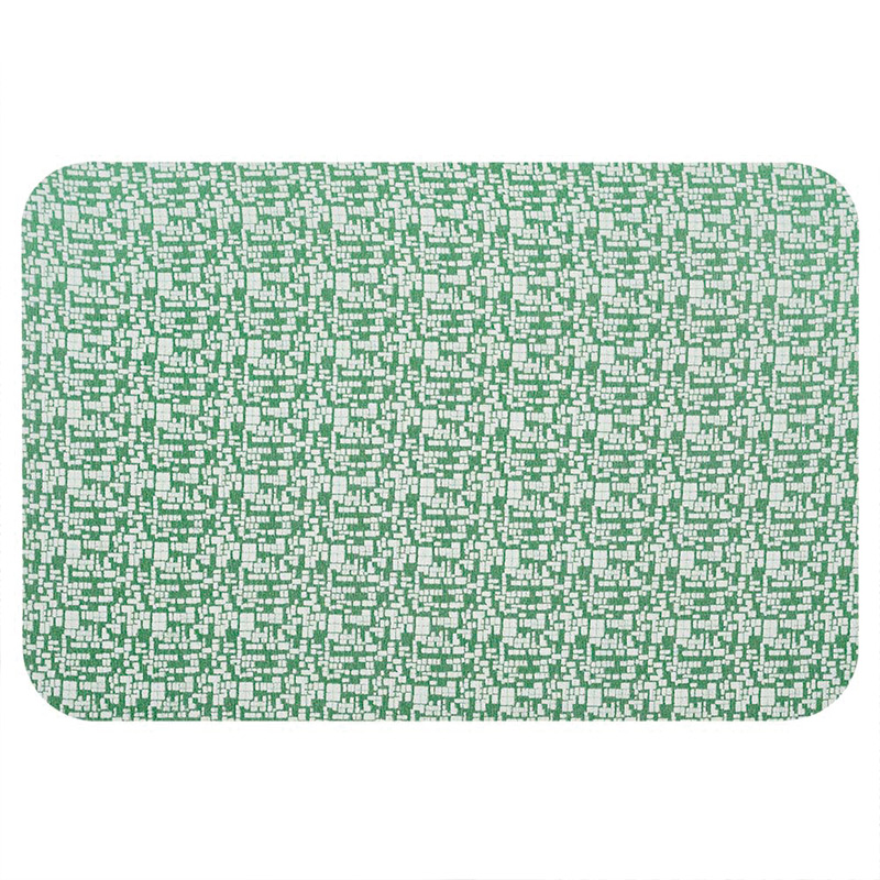 【Monster】Thick Soft Jacquard Fabric Diatomaceous Earth Absorbent Mat (60x40cm) – Misty White Breeze