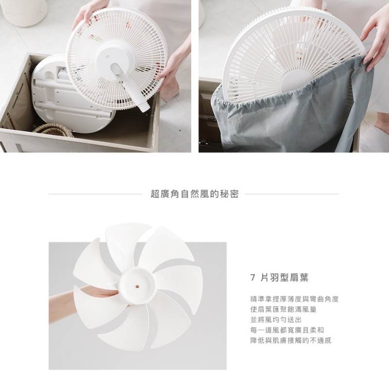 正負零 ±0 XQS-J640 12吋 DC自然風扇 DC扇 循環扇 風扇 立扇, , large