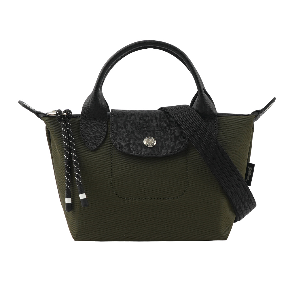 LONGCHAMP LE PLIAGE ENERGY 迷你再生帆布二用包/卡其綠, , large