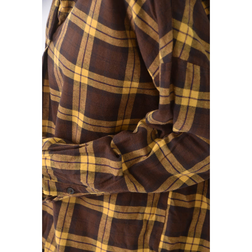 (XL) uniqlo棉質純棉黃色長袖上衣二手衣, , large