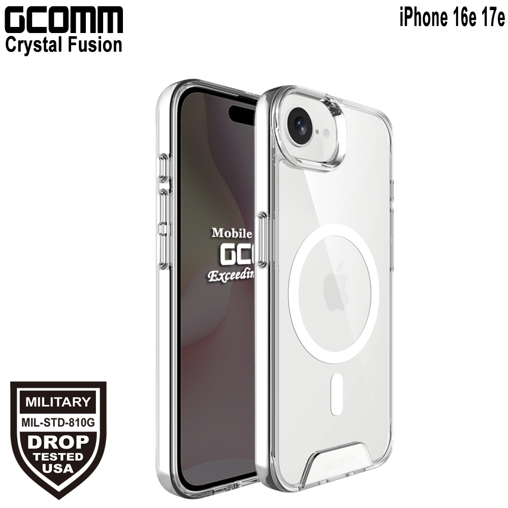 GCOMM iPhone 16e 17e Crystal Fusion MagSafe, , large
