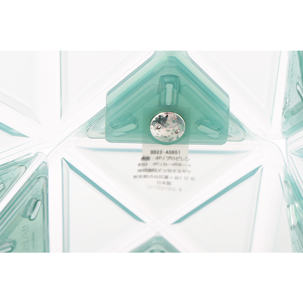 ISSEY MIYAKE BAO BAO DAZZLE 4X4 透明果凍手提包/湖水綠, , large