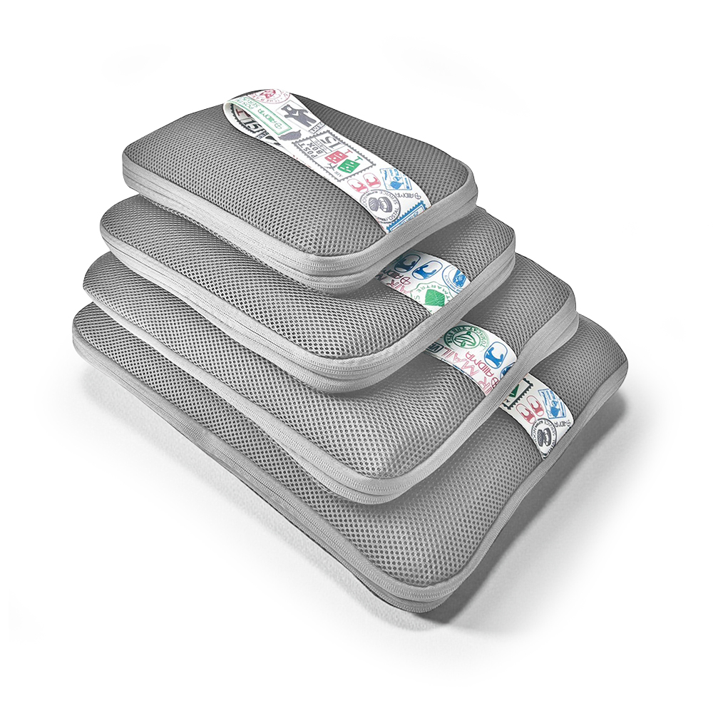 【Alldma鷗德馬】S/M/L/XL 舒壓袋(四入)-灰色, 灰色, large