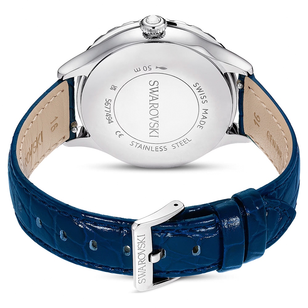 SWAROVSKI 施華洛世奇 Octea Moon 55週年紀念 繁星月相手錶 女錶-37mm(5677494), , large