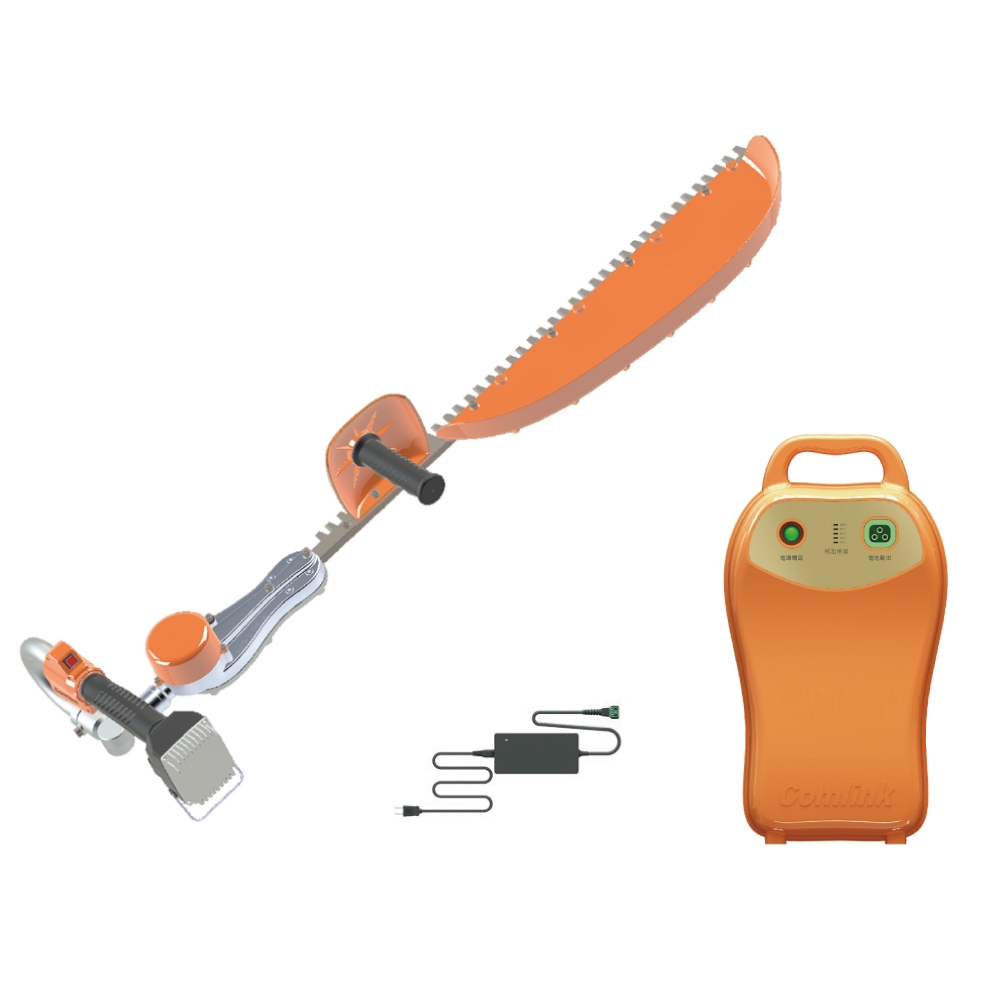 BLDC Donglin Rechargeable Professional Handheld Single-Blade Hedge Trimmer CK-300V2 + Charger + V7-20Ah Battery, , large