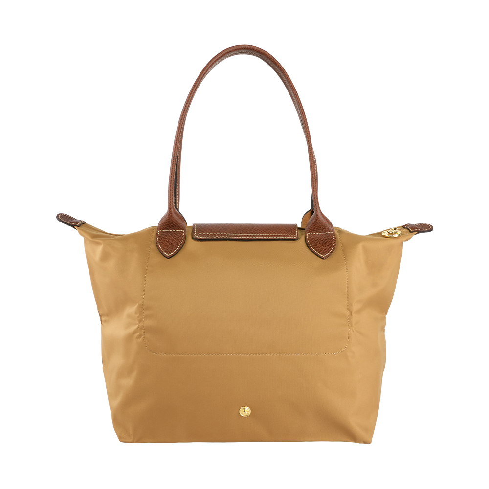 LONGCHAMP M號長把LE PLIAGE摺疊水餃包(鹿褐色), , large