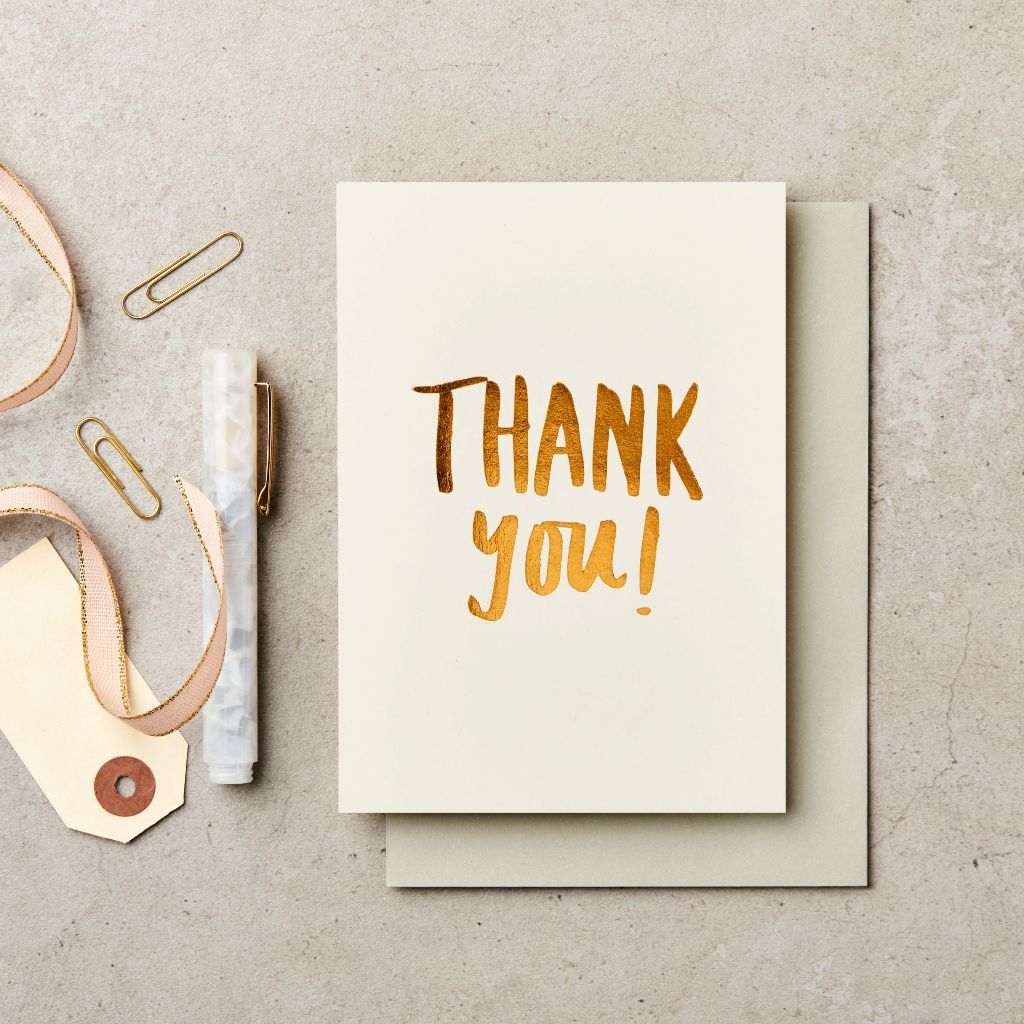 Katie Leamon 英國製 有溫度的卡片 感謝卡 - Extract Thank You 極致感謝!
