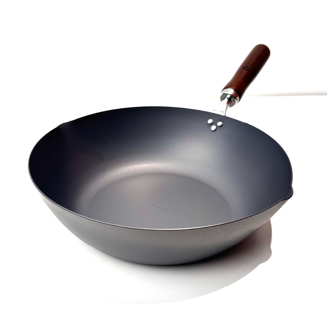 [燕人之匠] 窒化鐵炒鍋｜燕三條櫻吟｜28 cm｜深型炒鍋 CTT-1000, , large