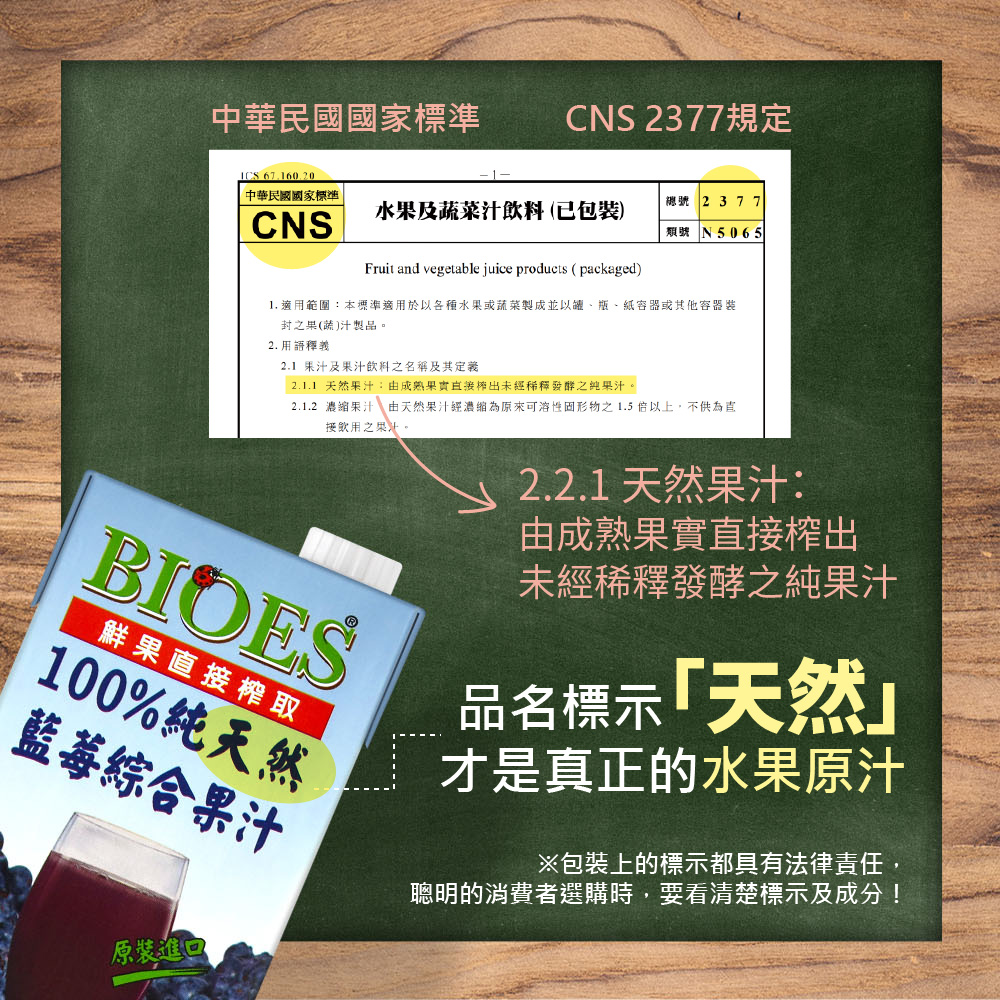 【囍瑞BIOES】100%純天然藍莓綜合原汁1000ml*12瓶, , large