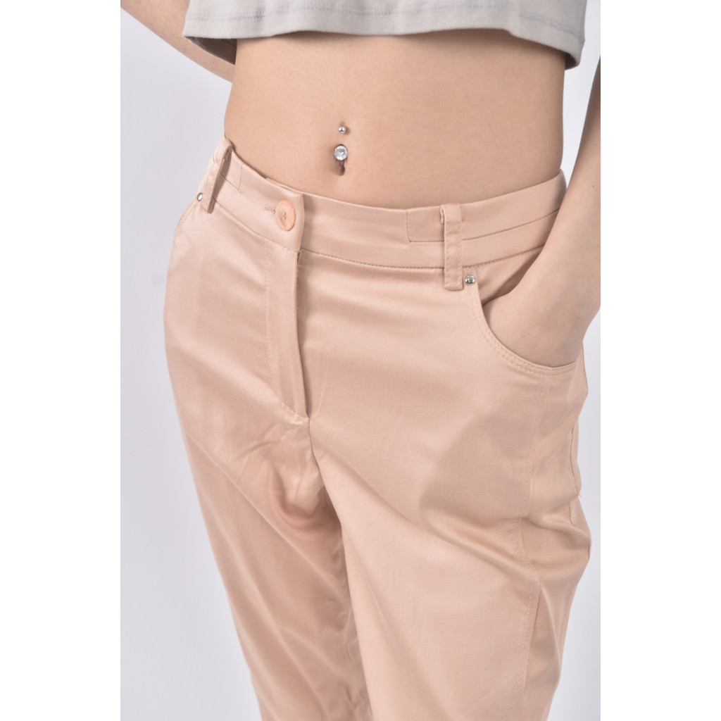 (L) joan橘色長褲二手衣, , large