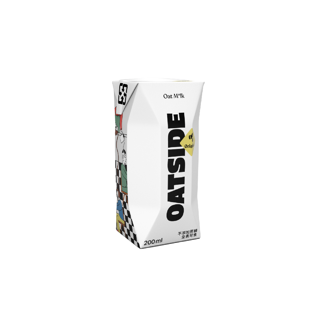 【德記洋行】OATSIDE原味燕麥植物奶200mlx24瓶/箱, , large