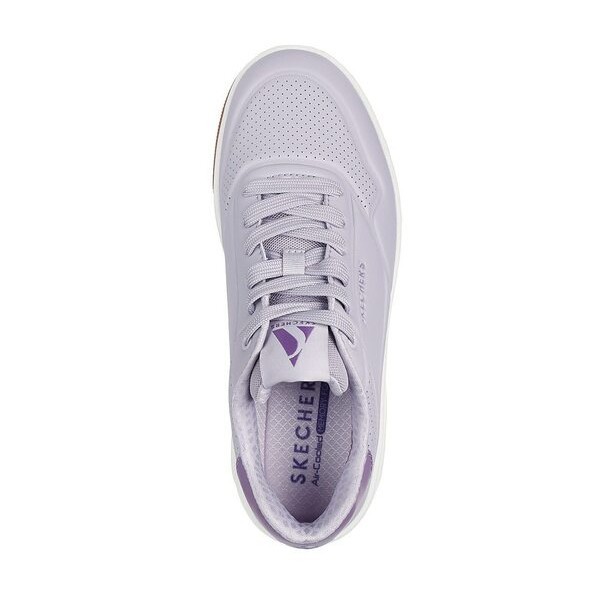 Kixpress-Skechers Uno Court 女 休閒鞋 氣墊 透氣 舒適 緩衝 厚底 質感 穿搭 紫 [177705LAV], , large