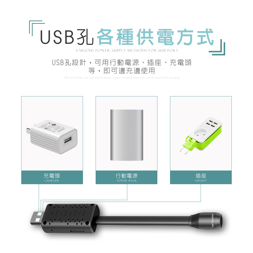 [HANLIN]-UCAM 迷你USB無線密錄監視器#蒐證 自保 遠端監視 保全 無線 WIFI, , large