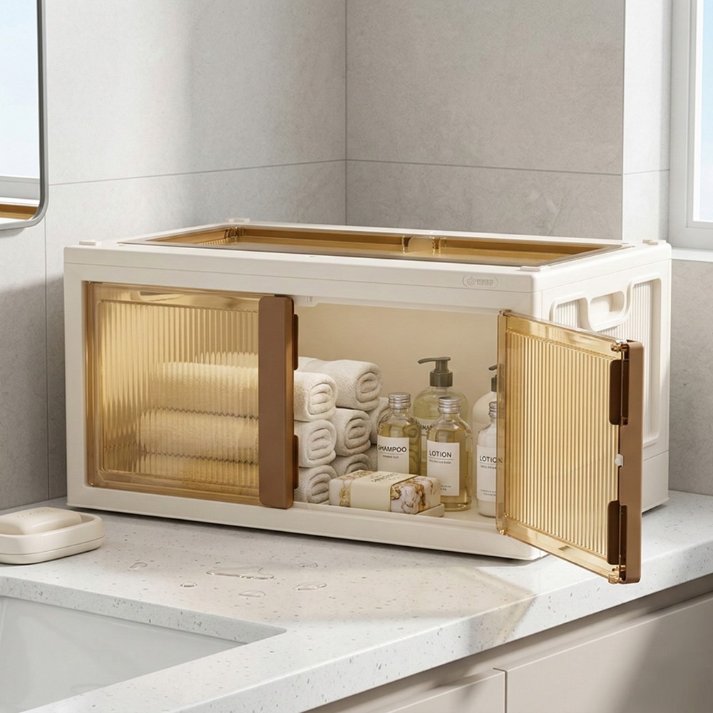 【AOTTO】150L多門雙開大容量折疊收納箱(AL-016)	, , large