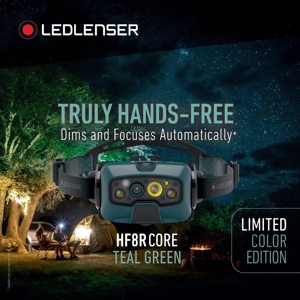 【德國Ledlenser】HF4R Core 充電式頭燈湖水綠配色限量版, , large