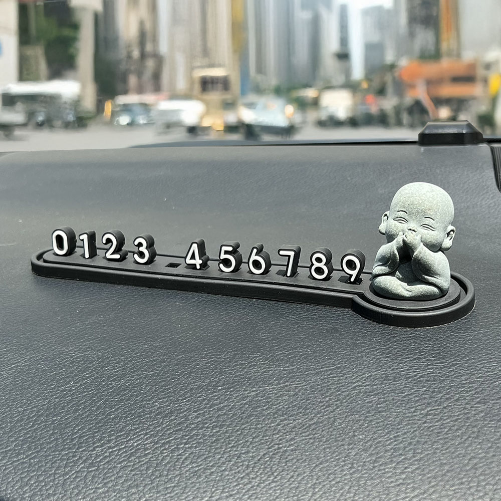 The Cheeky Monk  parking number plate, , large