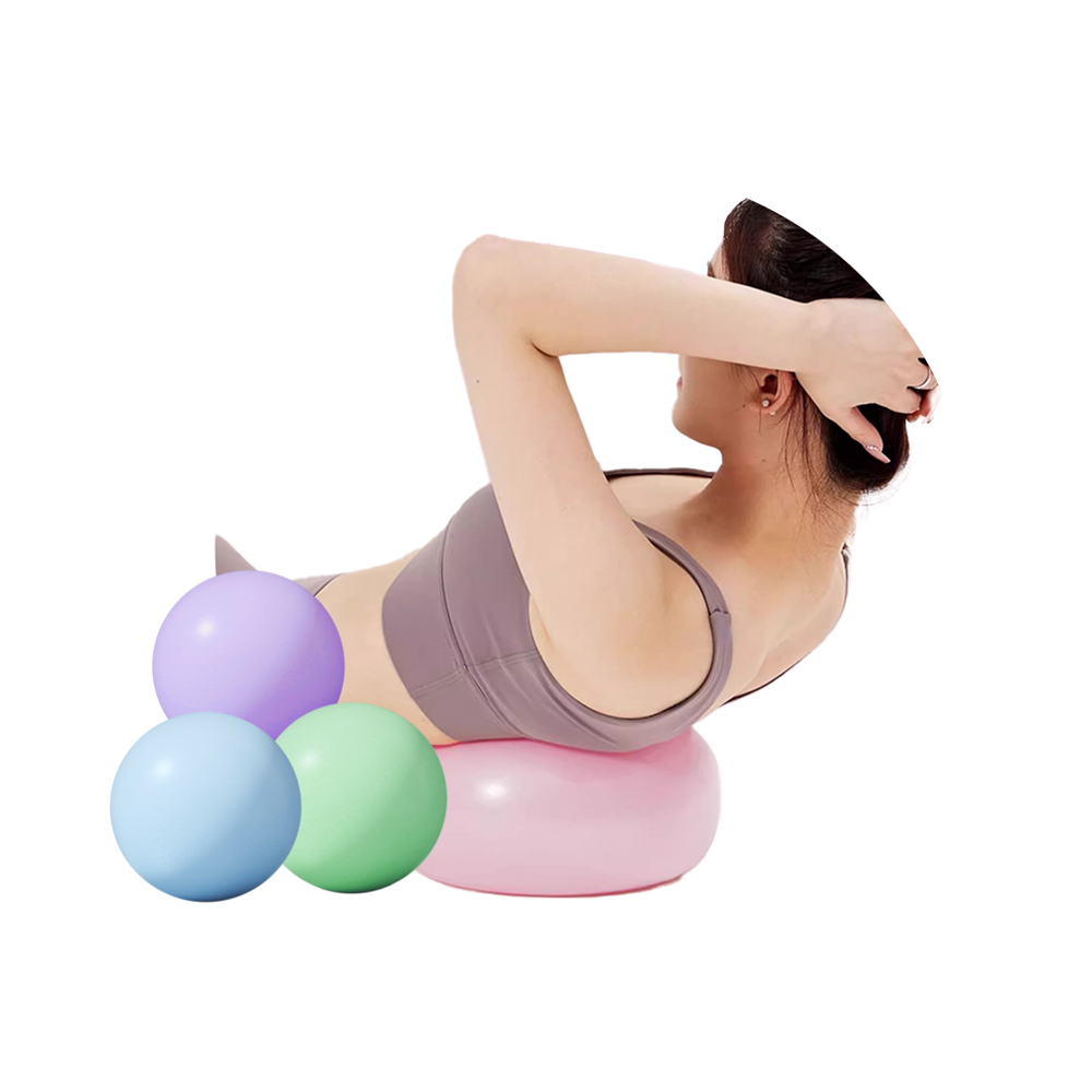 Mini Pilates Ball, Yoga Ball, 25cm/green (Includes Air Pump), , large
