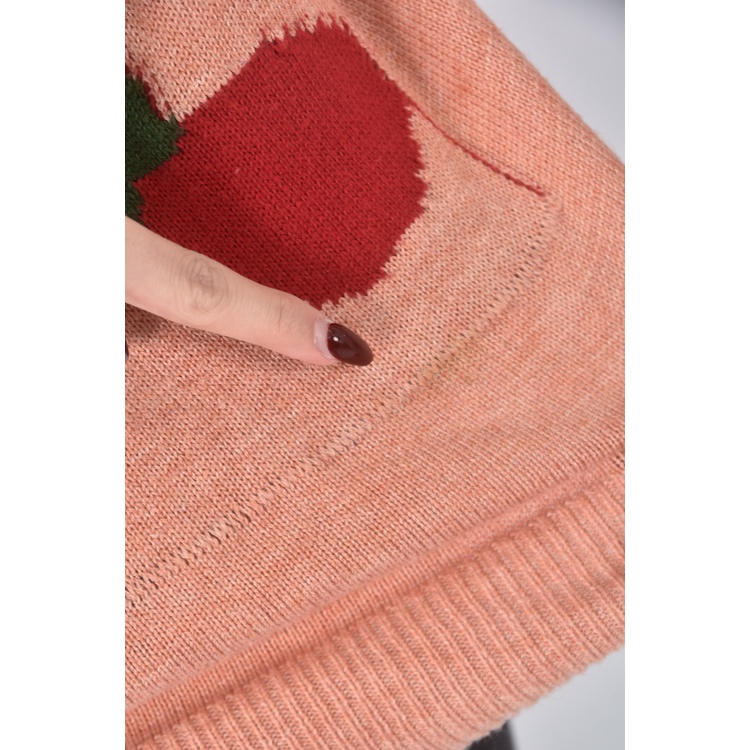 (XL) c and f質感棉質兔子橘色長袖上衣二手衣, , large