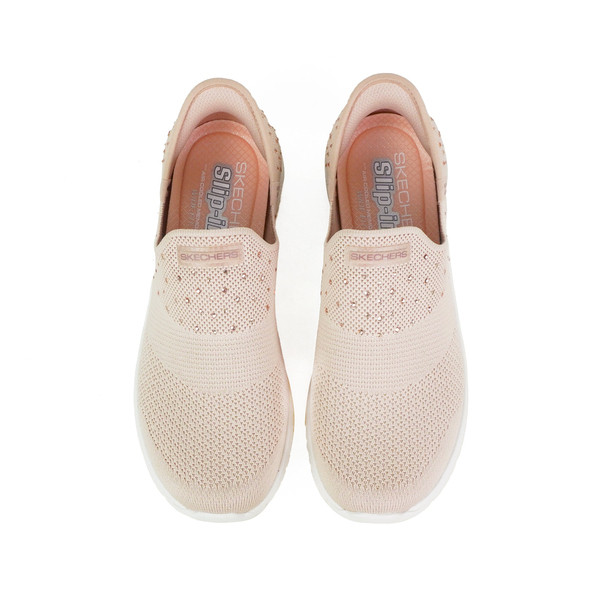 Kixpress-Skechers Virtue 女 休閒鞋 寬楦 舒適 粉紅 [104450WCHMP], , large