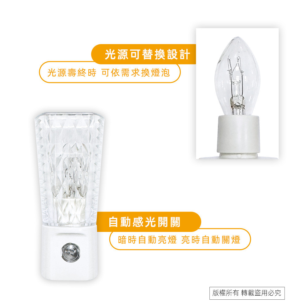 Practical brand photosensitive night light PR-Y302 light-controlled night light automatic induction switch sleep lighting Warehouse corridor applicable, , large