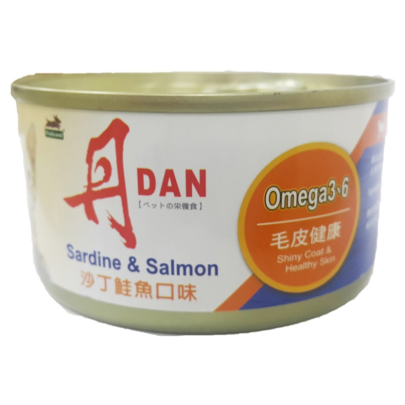 丹沙丁鮭魚貓罐185公克, , large