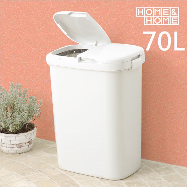 【this-this】日本RISU｜H&H系列 二分類防水垃圾桶 70L, , large