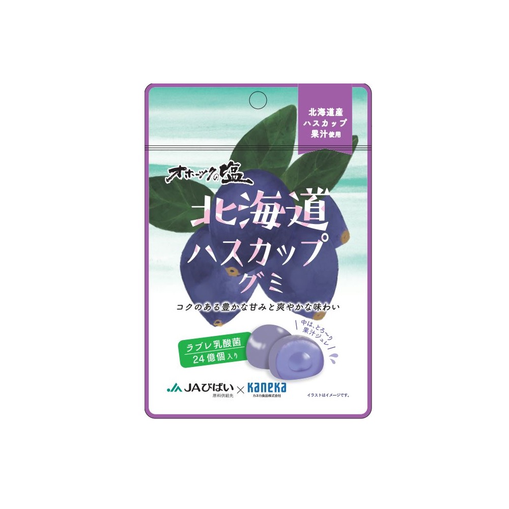 日本Kaneka北海道藍靛果乳酸菌軟糖, , large
