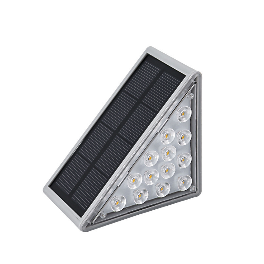 Solar-Powered Step Light – Multicolor Light (2 Pcs/Set), 彩色（兩入）, large