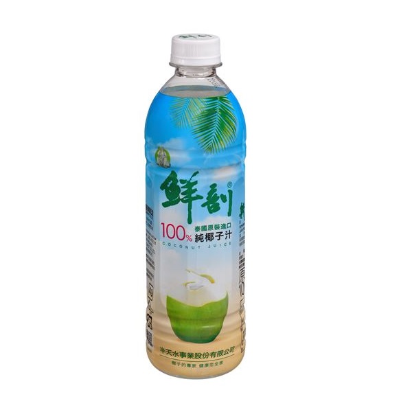 鮮剖100純椰子汁500ml, , large