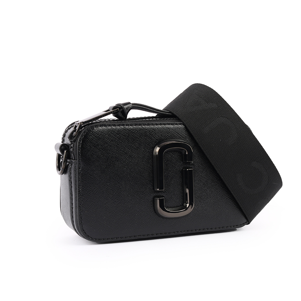 MARC JACOBS 防刮牛皮Snapshot 相機包/全黑色, , large