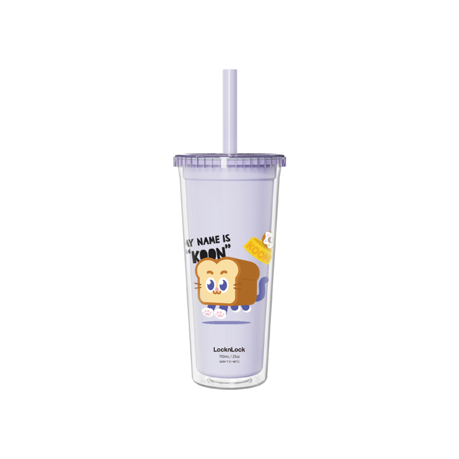 LL funny pearl milk tea cup 750ml, , large