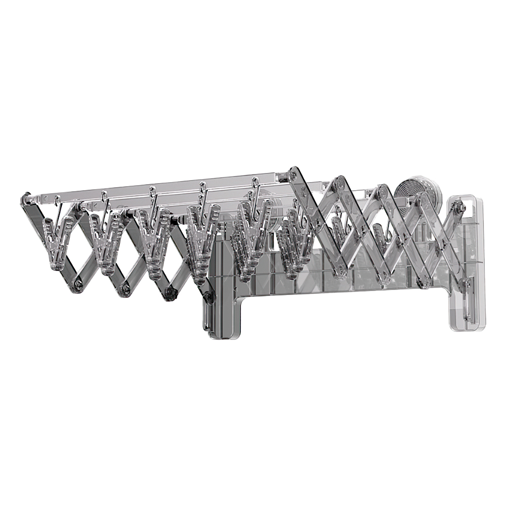 【上手家居】曬襪架-透明灰(曬衣夾/曬襪子/曬襪夾/襪子夾/襪子架), , large