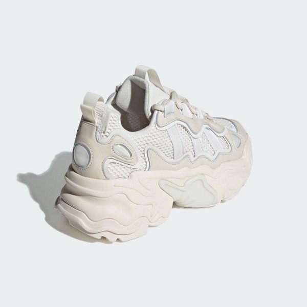 Kixpress-Adidas Ozthemis W 女 休閒鞋 運動 復古 厚底 增高 反光 舒適 潮流 穿搭 米白 [IG1505], , large