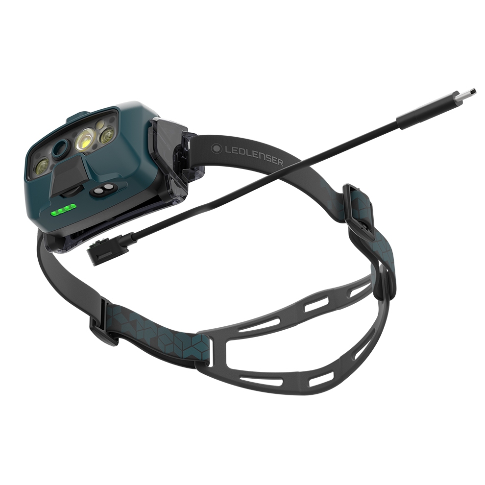 【德國Ledlenser】HF8R Core 充電式數位調焦頭燈湖水綠配色限量版, , large