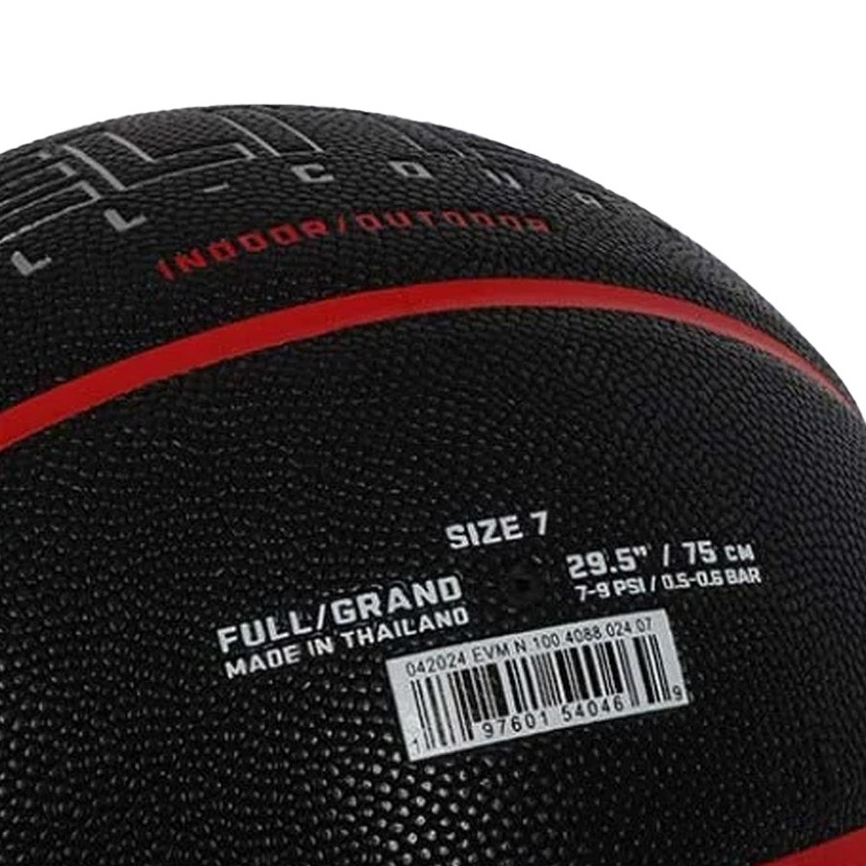 NIKE ELITE ALL COURT 2.0 8P 籃球 7號球 比賽 訓練 室內 室外 耐磨 深溝 控球精準 黑紅, , large