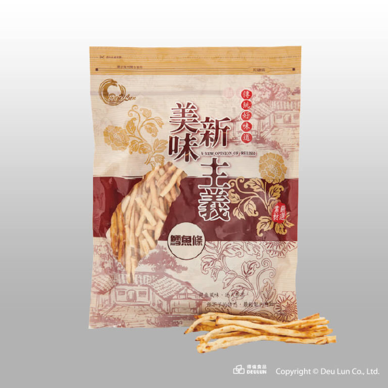 [得倫食品]鱈魚風味原味條