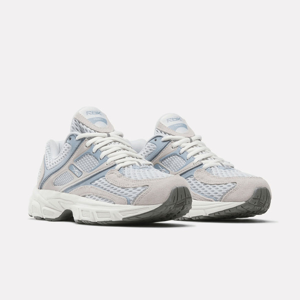 Reebok Premier Trinity 女 慢跑鞋 彈力 支撐 緩震 米 藍 [100211537], , large