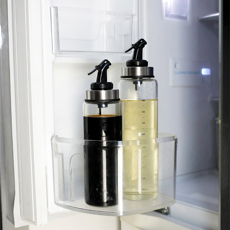 HEAT RESISTANT GLASS OIL & DRESSING BOTTLE , , large