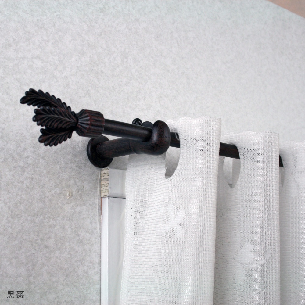 【Colors】 伸縮小窗簾桿 含羞草 56-97cm 管徑 9.8 / 7.8mm 伸縮桿 歐式 復古風格 小窗桿 門簾桿 穿桿, , large