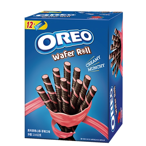 OREO Strawberry Wafer Roll, , large