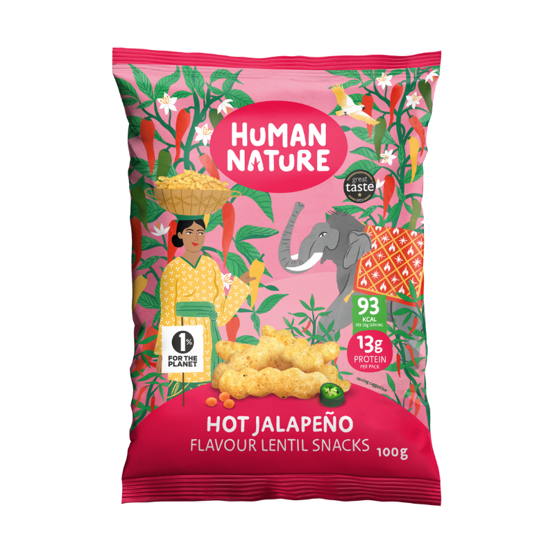 Human Nature Jalapeo Lime Lentil Stick, , large